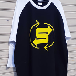 ☆S☆  3XL ベースボールTシャツ 4枚目の画像