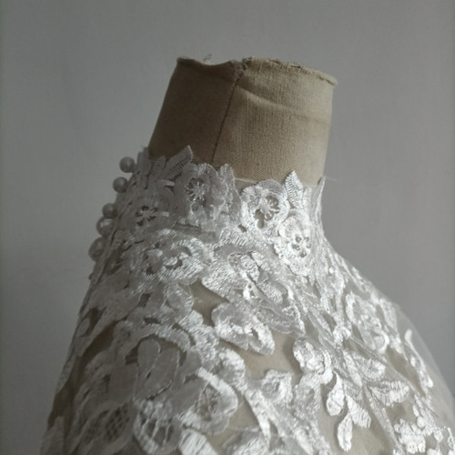 送料無料！エレガント トップス ケープ風ボレロ ウエディングドレス  