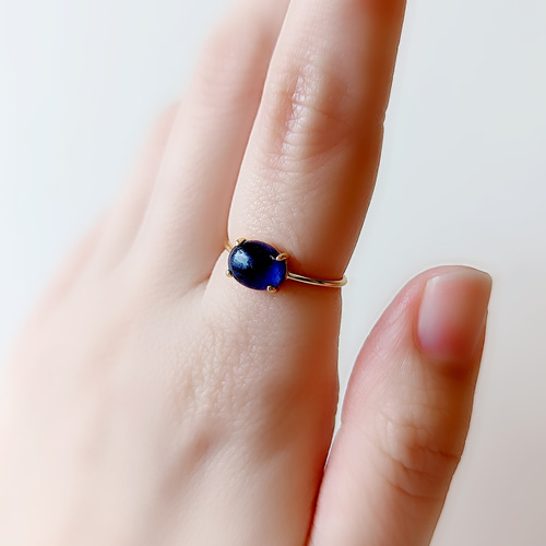ブルーサファイア サファイア リング 指輪 ジュエリー 天然石 リング  