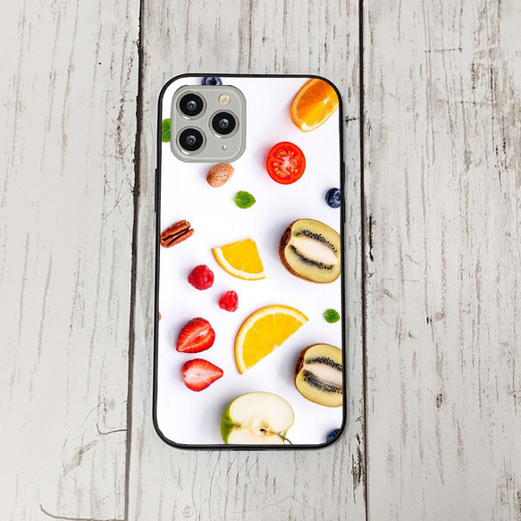 スマホケース2 期間限定 iphone 強化ガラス フルーツ断面s1 かわいい 