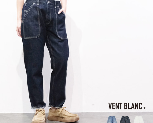 12oz デニム ベイカーパンツ VENT BLANC+ VBP202340 ヴァン