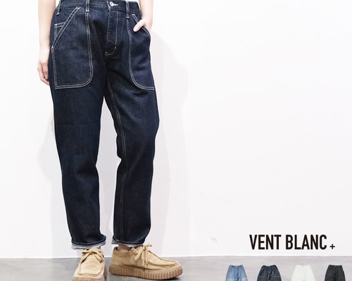 12oz デニム ベイカーパンツ VENT BLANC+ VBP202340 ヴァンブラン