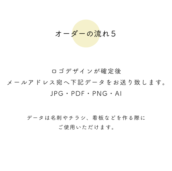 想いをカタチに＊ロゴ制作 7枚目の画像