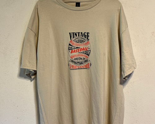 ベースボール 野球 レディースTシャツ 大きいサイズtシャツ【S