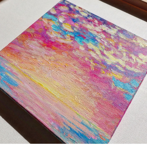 受注制作 空と海の絵 絵画 むらいさき 通販 15738970｜Creema