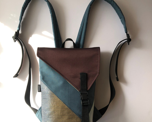 ✨帯リメイク 大人用ミニリュック 一点物 リュック・バックパック