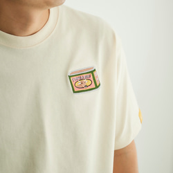 コンビーフ 刺繍 ビックシルエットTシャツ メンズ 2枚目の画像