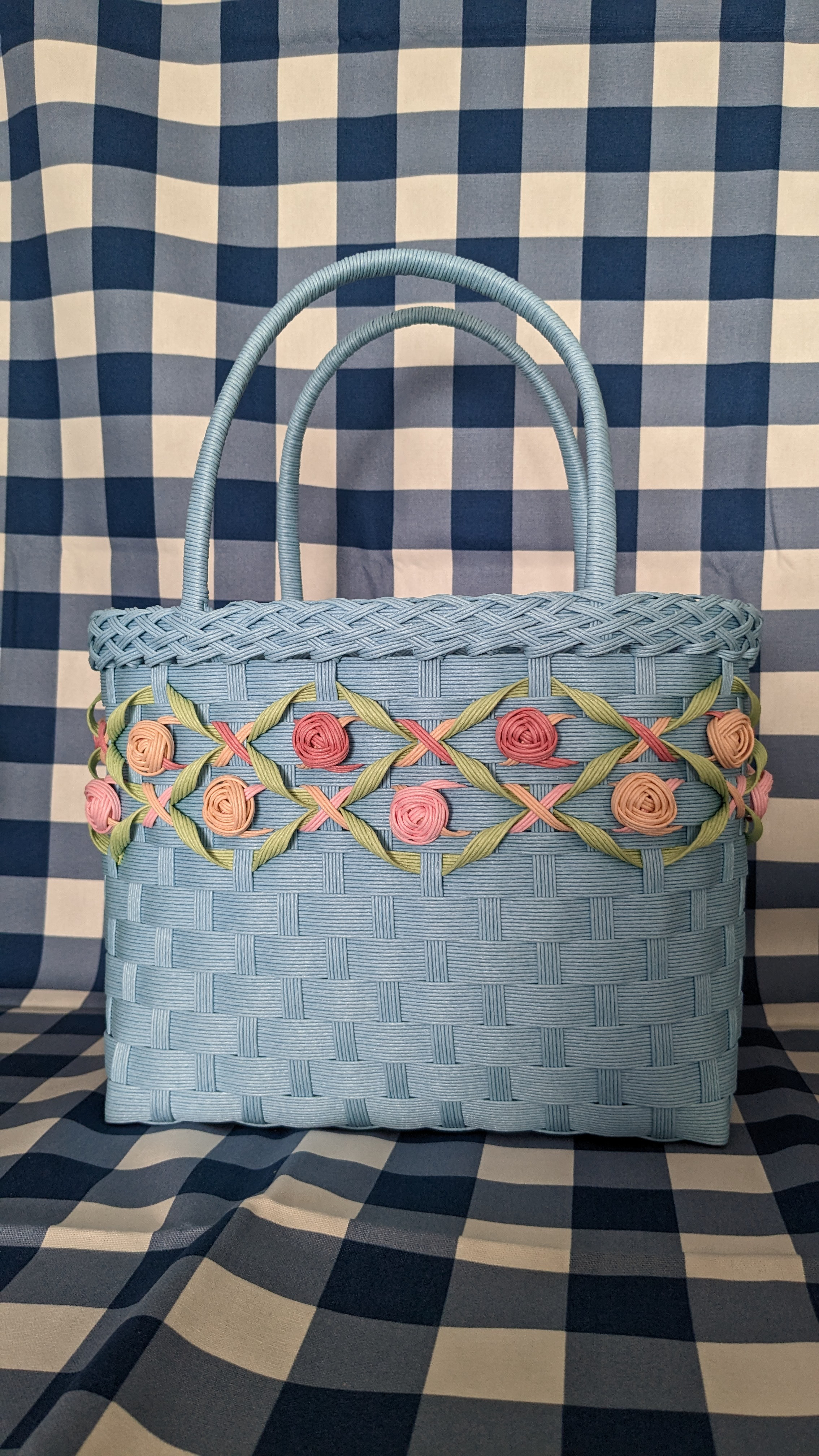CROLLA クローラ　カゴバッグ　花　鞄　ブルー　夏　サマー　フラワー 楽天市場】【ポイント10倍！】【Lila＆Fleuur】【フラワー