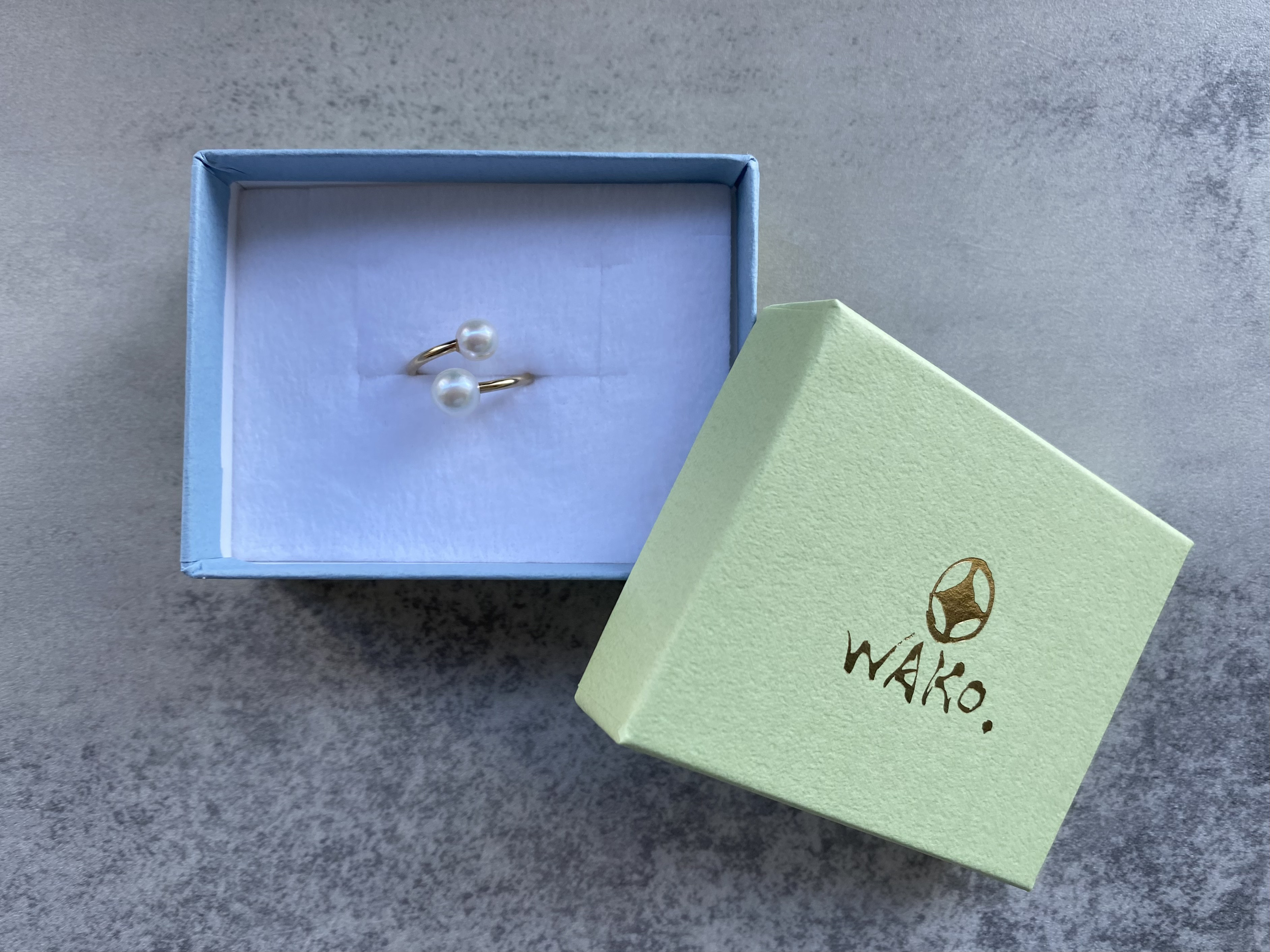 パール　ピンキーリング