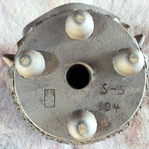 鬼瓦植木鉢【S-5】104 一輪挿し・花瓶・花器 鬼福製鬼瓦所 通販