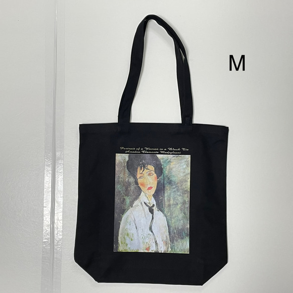 モディリアーニ（モジリアーニ）黒いネクタイの女 キャンバストート