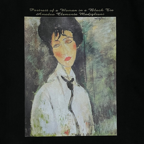 「モディリアーニ 黒いネクタイの女」複製画 モディリアーニ 黒いネクタイの女」複製画 - メルカリ