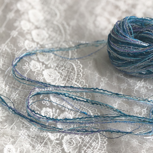 引き揃え糸☆コバルトブルー☆ 糸・ミシン糸 feel plus 通販 15740536