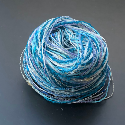 引き揃え糸☆コバルトブルー☆ 糸・ミシン糸 feel plus 通販 15740536