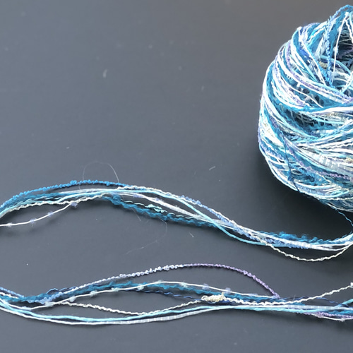 引き揃え糸☆コバルトブルー☆ 糸・ミシン糸 feel plus 通販 15740536