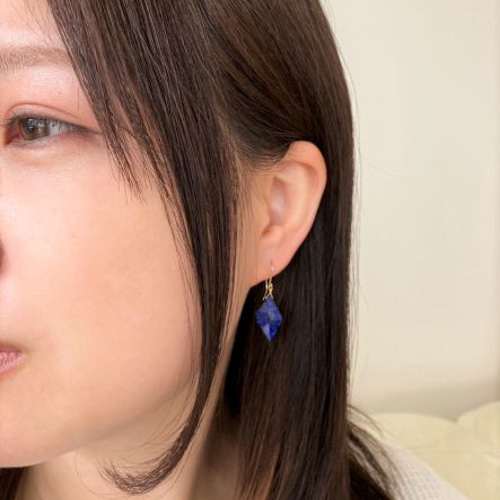 スコレサイト スムースペアシェイプ(中) ピアス 14kgf 他