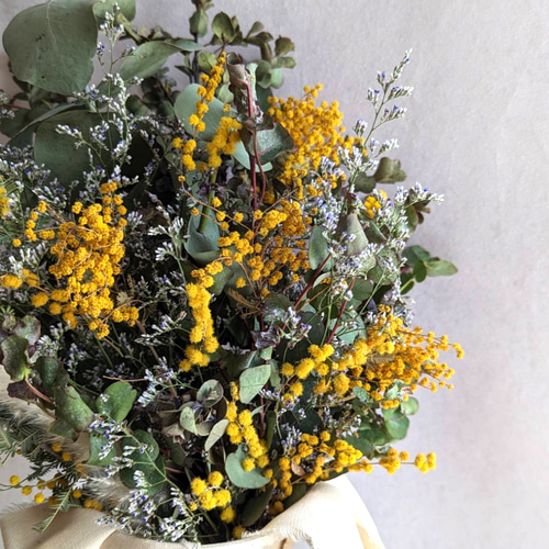 ミモザとユーカリのsimple swag♡約46センチ