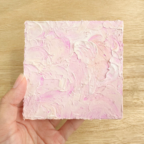 雨上がりの桜 テクスチャーアート 絵画 日なたの窓 通販