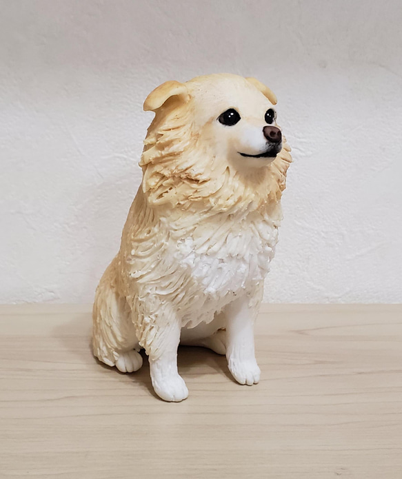 まりも様専用ページ　オーダーメイド愛犬のそっくりフィギュア　大きいサイズ 12枚目の画像