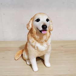 まりも様専用ページ　オーダーメイド愛犬のそっくりフィギュア　大きいサイズ 3枚目の画像