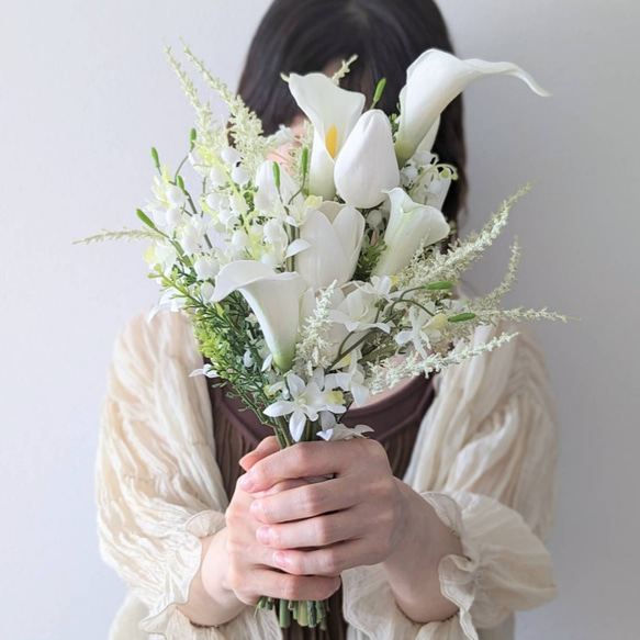 bouquet no.22 チューリップ スズラン カラー 2枚目の画像