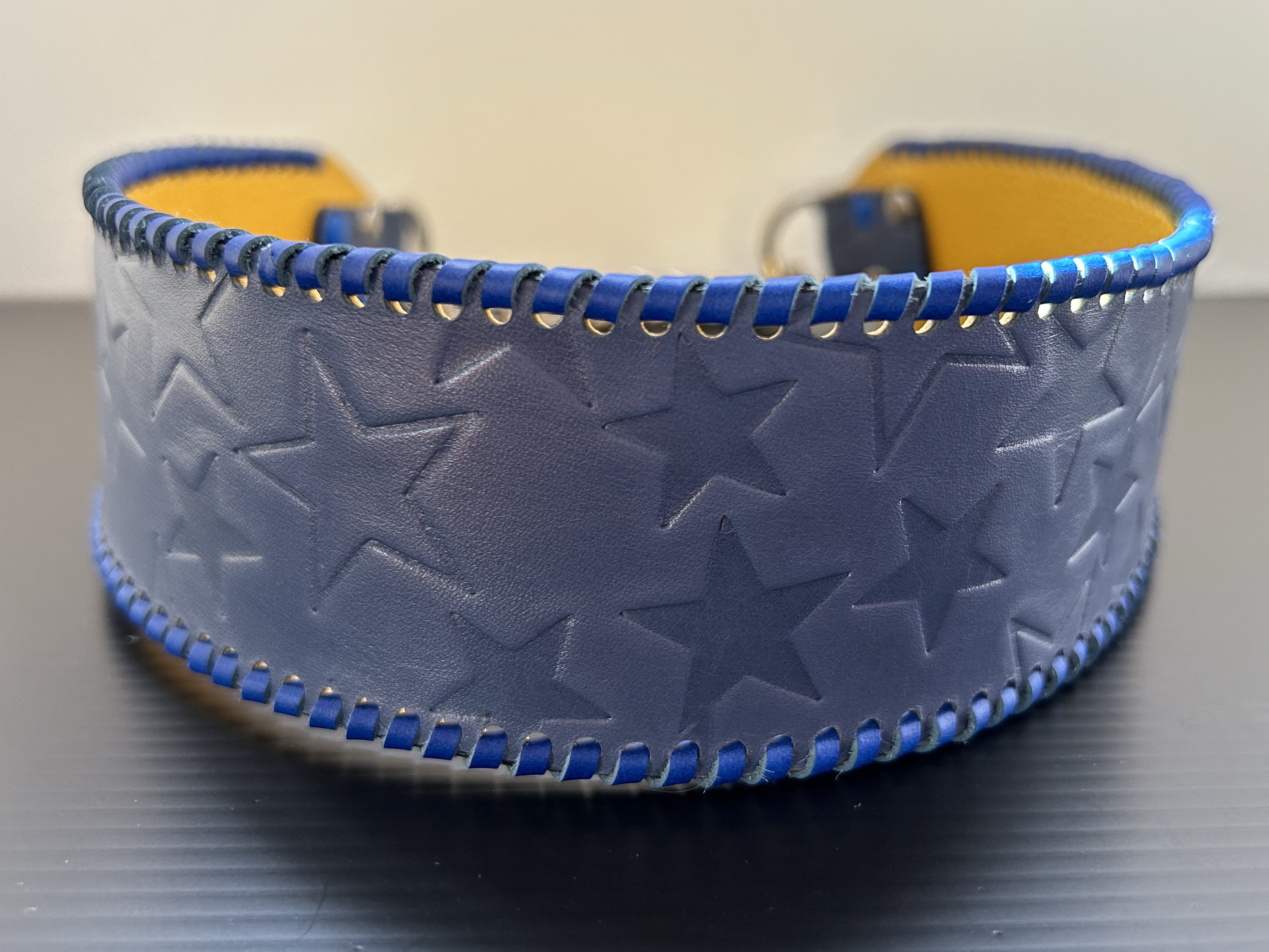 犬の本革ハーフチョークNo.233(超大型犬)