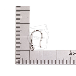 ERG-2366-R【2個入り】フックピアス,French Hook Earrings/8.5mm x 16mm 5枚目の画像