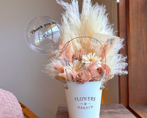 ネイティブフラワーの豪華なフラワーアレンジ♡ドライフラワーアレンジメント♡ 楽天市場】【ネイティブフラワー アレンジメント】 生花から