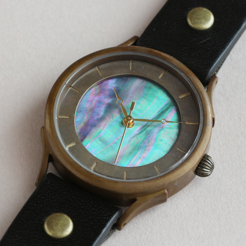 韓国螺鈿細工時計 10826-449-