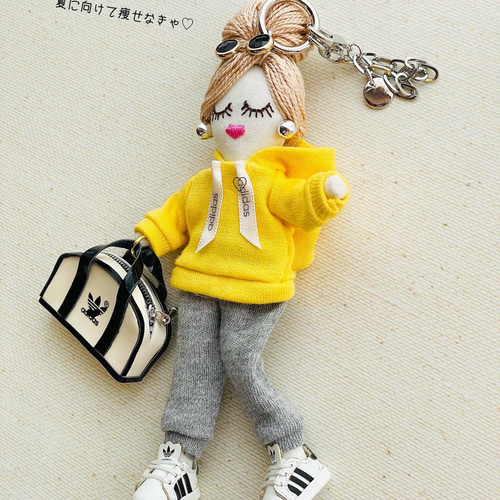 ルルベちゃん（受注作製） バッグチャーム lily＊doll 通販 15742047
