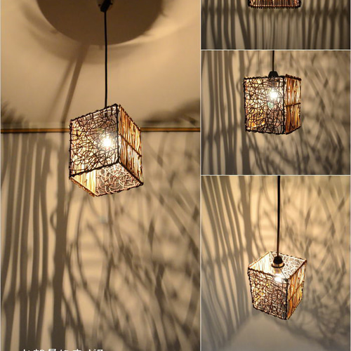 アジアン 照明 傘 ブラウン 天井照明 モダン アジアン リゾート