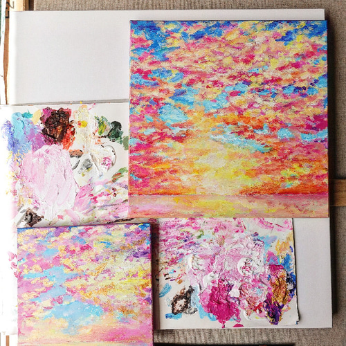 アールビバン　絵画 Yahoo!オークション - アールビバン 天野喜孝 絵画 FF4