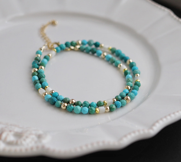 ミディアム・ターコイズ ネックレス 5枚目の画像