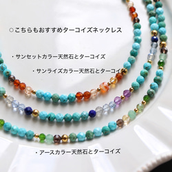 ミディアム・ターコイズ ネックレス 15枚目の画像