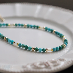 ミディアム・ターコイズ ネックレス 3枚目の画像