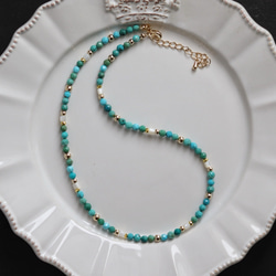 ミディアム・ターコイズ ネックレス 7枚目の画像