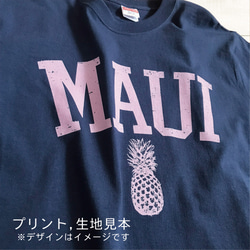 ハワイアンデザインTシャツ ヤシの木のイラスト ノースショア ハワイ 半袖カットソー 西海岸スタイル カリフォルニア 3枚目の画像