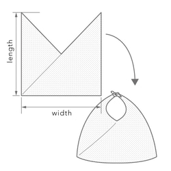 【1点もの】２色づかいのあずま袋 かがり縫い -絹着物地 黄土緑 & 新毛斯 濃茶色  AZ307 9枚目の画像