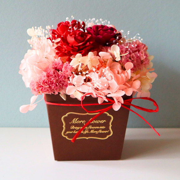 ドライフラワーのミニアレンジメント　母の日ギフト2025 2枚目の画像