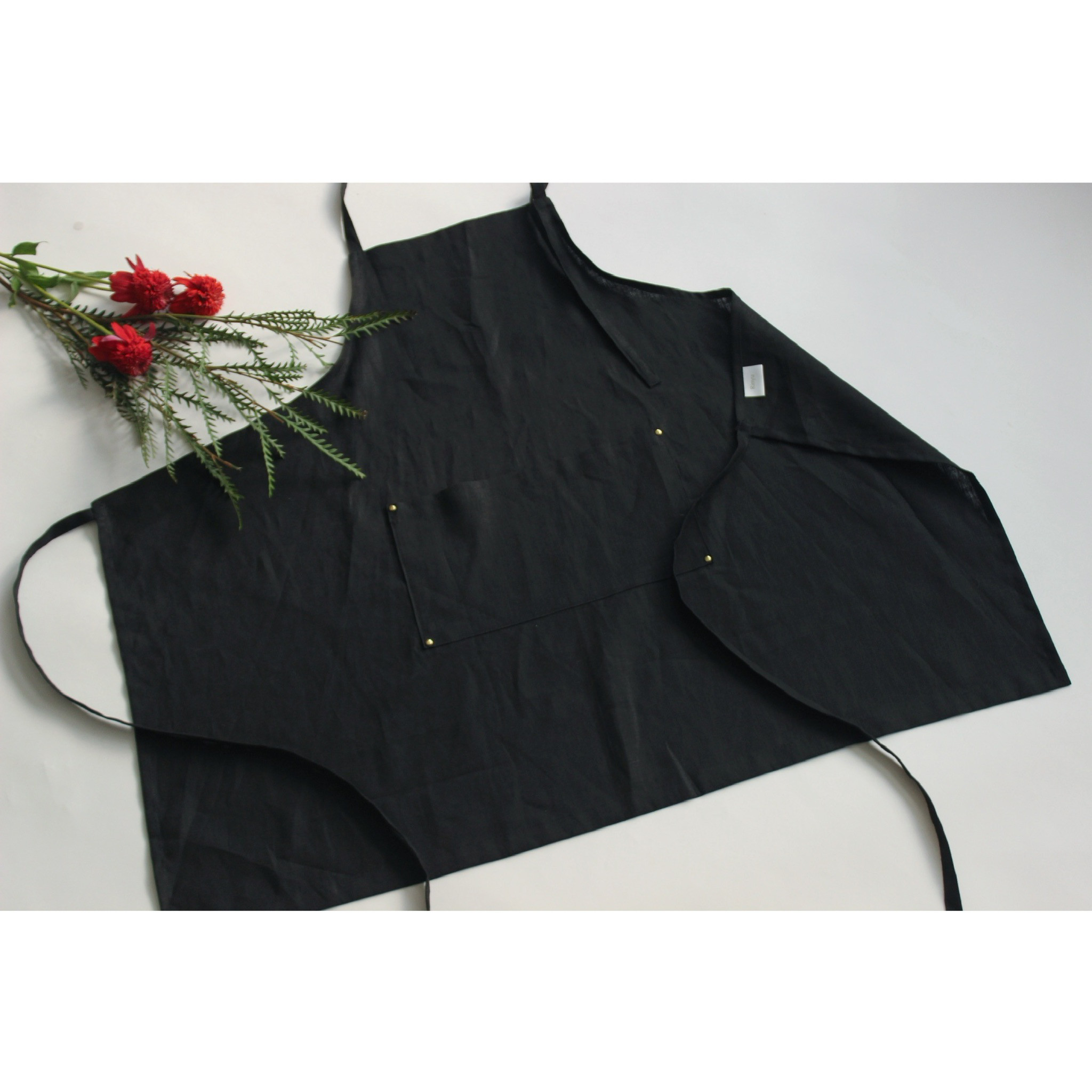 リネンエプロン【Standard apron】 Black