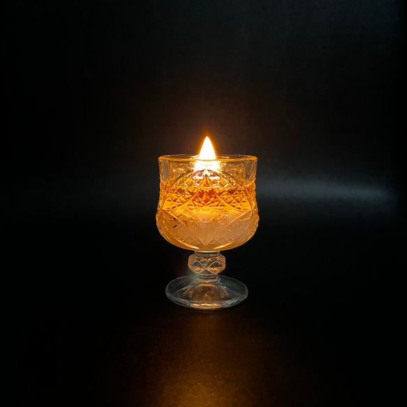 【木芯】shot glass candle 2枚目の画像