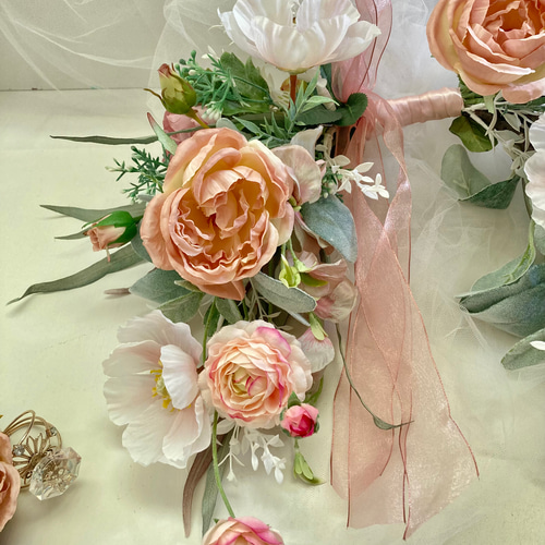 バレリーナブーケ！】韓国発祥！おしゃれな花嫁さま、トライして
