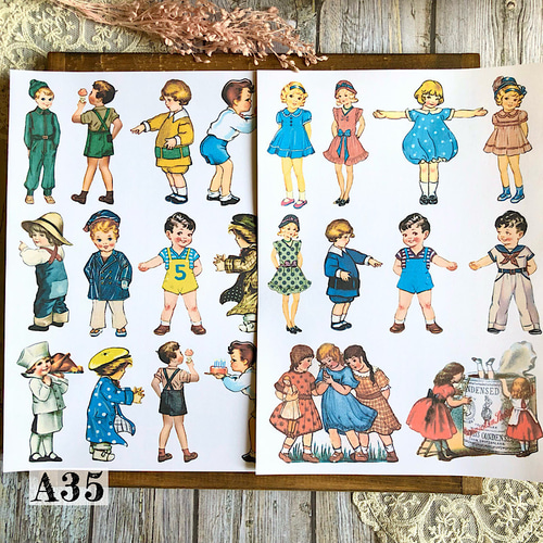 junkjournal♡cute babys ジャンクジャーナル