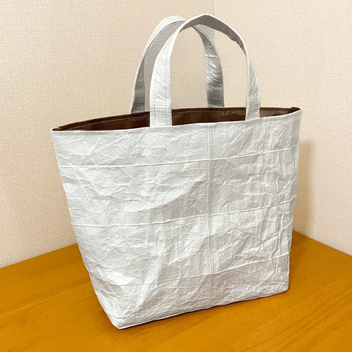 牛乳パック&米袋です＊シンプルなトートバッグ【受注生産】＊撥水&丈夫 
