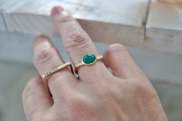 K10[afghanistanのemerald]ring 3枚目の画像