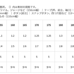 【型紙】ベースボールシャツ(150-165/170-185) SH2320-JM ベビー キッズ ジュニア メンズ 15枚目の画像