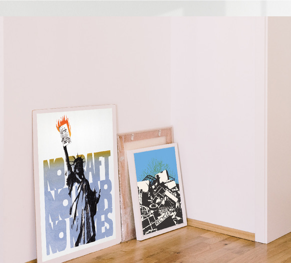 ボタニカル　アートポスター　インテリアポスター　街　レトロ　アメリカ　アート　北欧　ポスター　インテリア　シンプル　 3枚目の画像