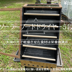 ソーラーフードドライヤー 5段 ver.2 その他インテリア雑貨 Fox Dives