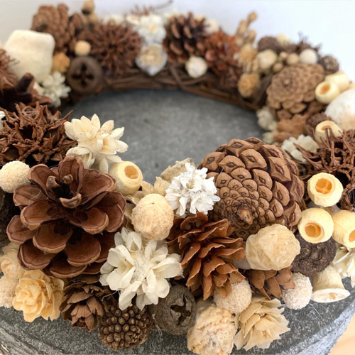 木の実のリース リース ＆bouquet 通販 15746286｜Creema(クリーマ)