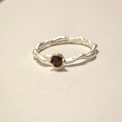 SV925 ガーネット 8.5号 指輪・リング t.jewellery 通販｜Creema